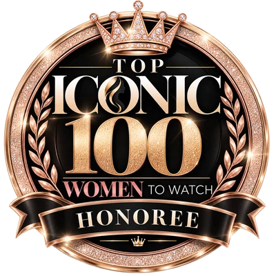 Tracy Liberatore, Top ICONIC 100 Women to Watch Honoree badge